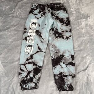Hypland Hunter X Hunter Sweatpants Jogger Mens Small 29” Tie Dye Anime